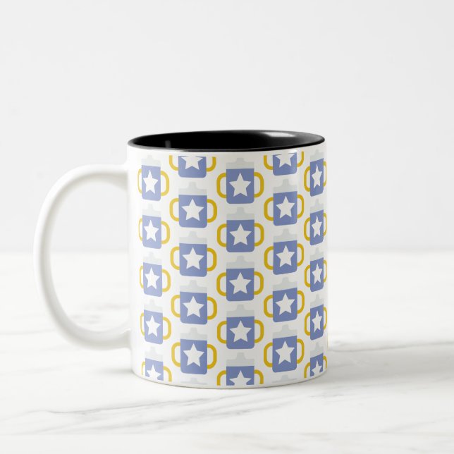 Taza Bicolor 1.ᵉʳ sippy (Izquierda)