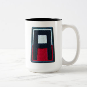 Taza Bicolor 1.ᵉʳ veteranos veteranos del servicio militar Fort