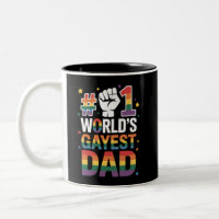 #1 Papá Gay Más Gay del Mundo Divertido Día del Pa
