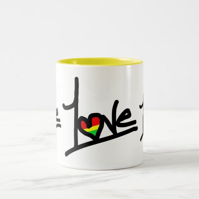 Taza Bicolor 1Love (Centro)