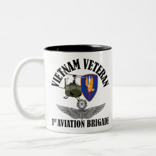 Taza Bicolor 1r Aviador del amo de los Bde de los Avn
