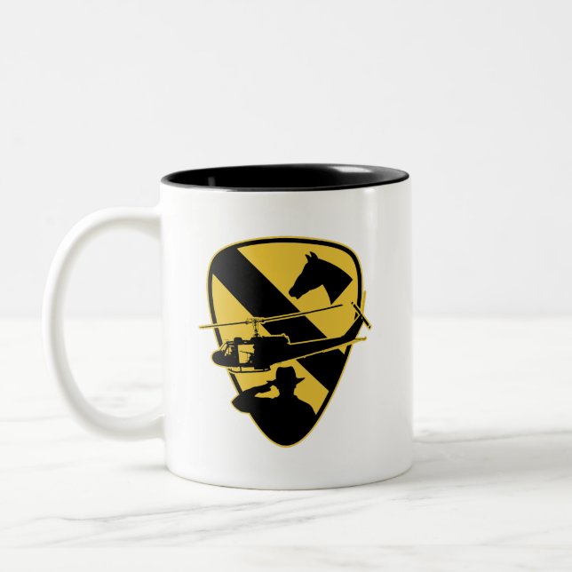 Taza Bicolor 1st Cavalry Division  (Izquierda)