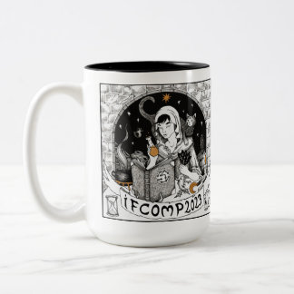 Taza Bicolor 2023 IFComp Gran Café de dos tonos