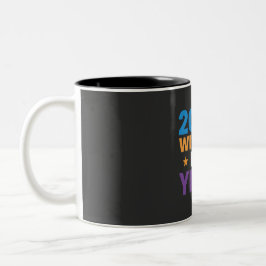 Taza Bicolor 2026 Será Mi Año Nuevos Comienzos Inspiradores