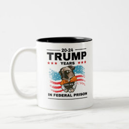 Taza Bicolor 20-24 años en prisión de Trump, demócratas liberal