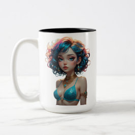 Taza Bicolor 21A Dollz by: Svace - Serie 01