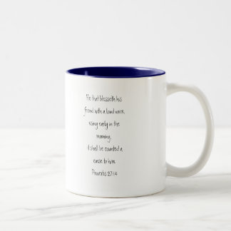 Taza Bicolor 27:14 ruidoso de Prov de la voz