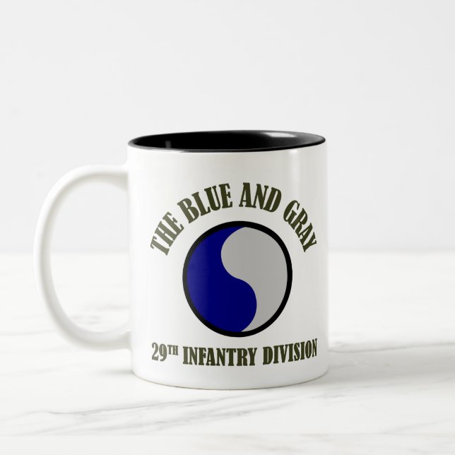 Taza Bicolor 29no División de infantería (Izquierda)
