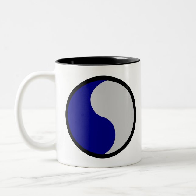 Taza Bicolor 29no División de infantería (Izquierda)