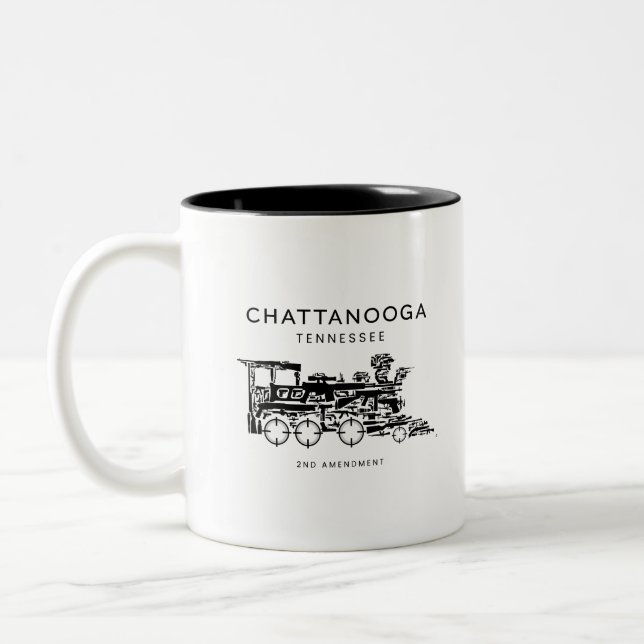 Taza Bicolor 2a enmienda Chattanooga Choo (Izquierda)