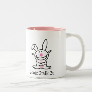 Taza Bicolor 2cute 2talk 2u
