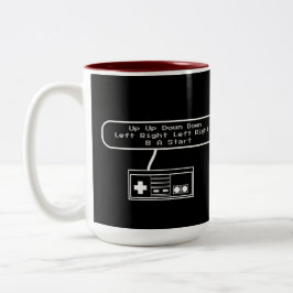 Taza Bicolor 30 Lives Mug