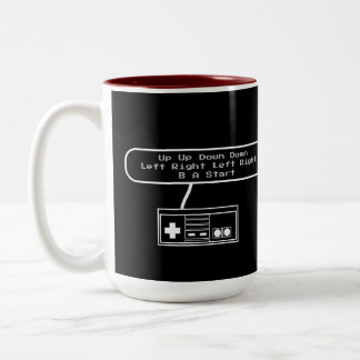 Taza Bicolor 30 Lives Mug