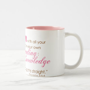 Taza Bicolor 3:5 de los proverbios - 6