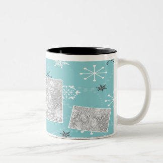 Taza Bicolor 3 amigos de la nieve