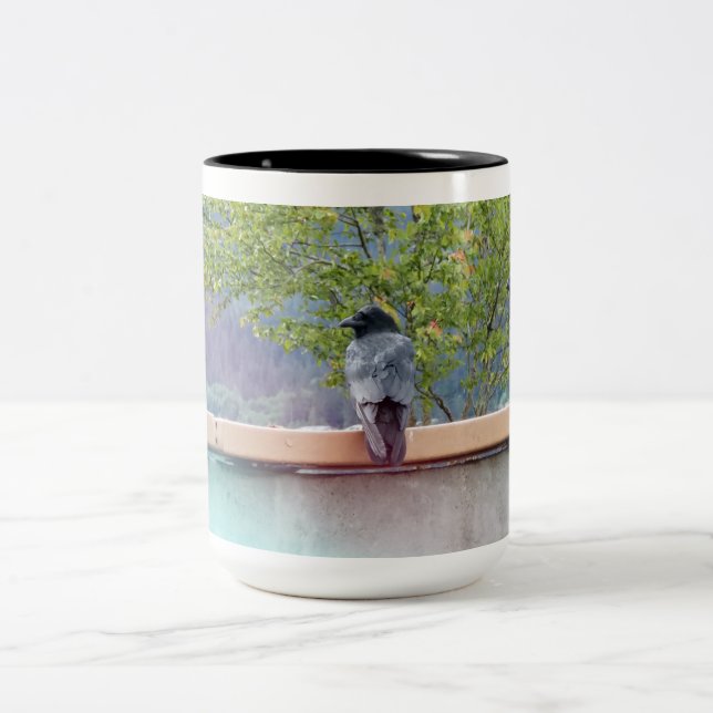 Taza Bicolor 3 cuervos (Centro)