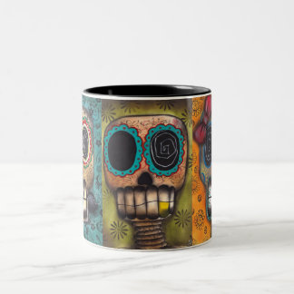 Taza Bicolor 3 esqueletos