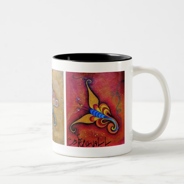 Taza Bicolor 3 nómadas (Derecha)