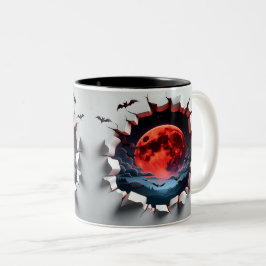Taza Bicolor 3D Eerie Halloween