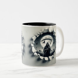 Taza Bicolor 3D Eerie Halloween