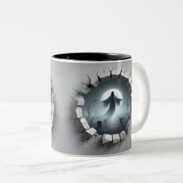 Taza Bicolor 3D Eerie Halloween