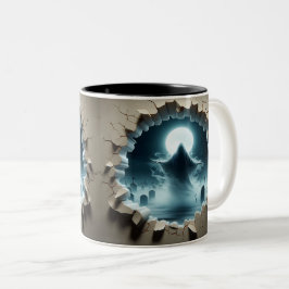Taza Bicolor 3D Eerie Halloween