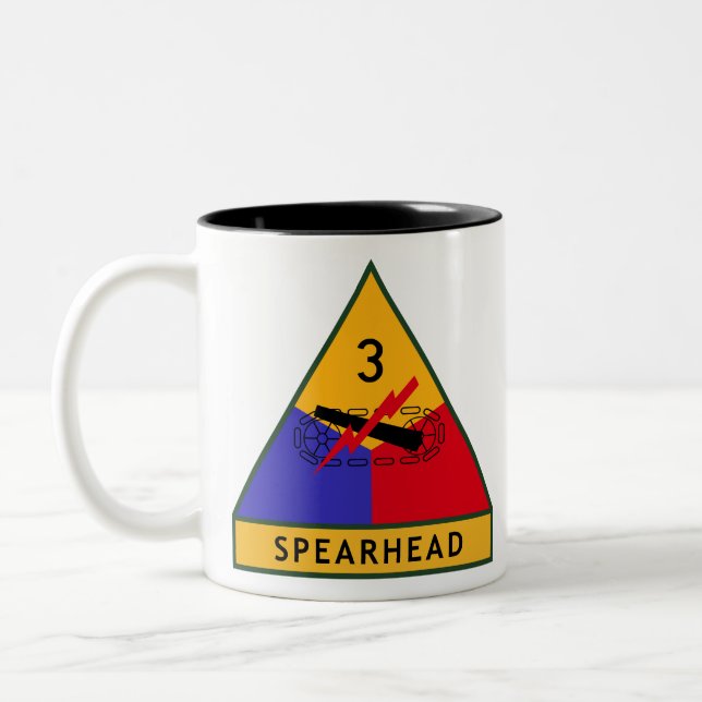 Taza Bicolor 3rd Armored Division (Izquierda)