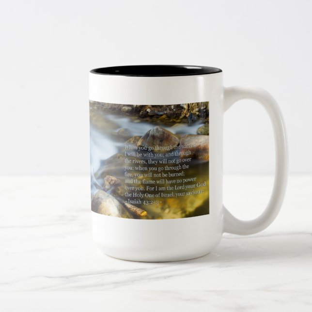 Taza Bicolor 43:2 de Isaías - 3 (Derecha)