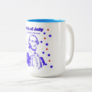 Taza Bicolor 4 de Julio