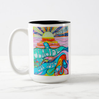 Taza Bicolor 50 Años de costa