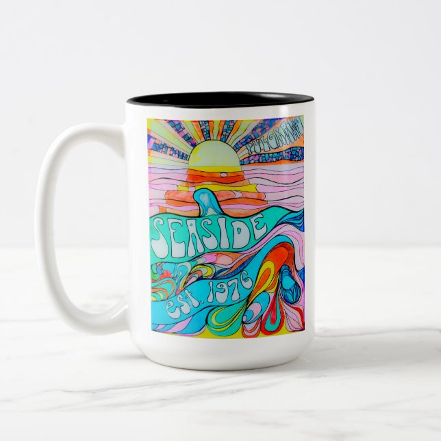 Taza Bicolor 50 Años de costa  (Izquierda)