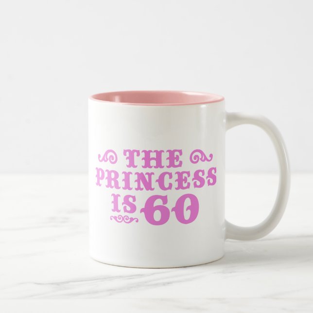 Taza Bicolor 60 cumpleaños (Derecha)