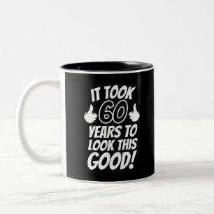 Taza Bicolor 60 cumpleaños