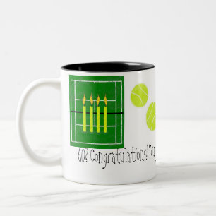 Taza Bicolor 60… que usted acaba de ganar… por tenis del la
