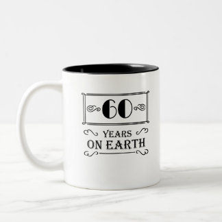 Taza Bicolor 60 years on earth