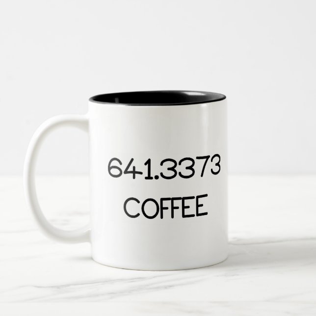Taza Bicolor 641,3373 Café (Izquierda)