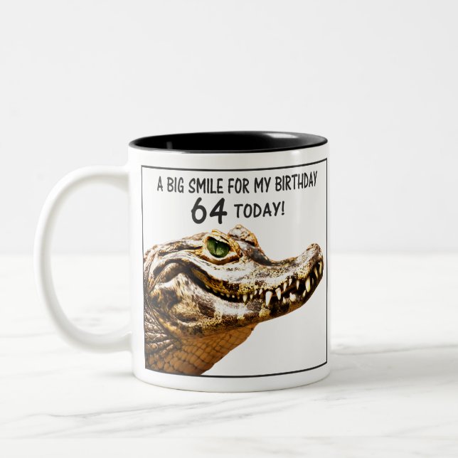 Taza Bicolor 64.ª sonrisa de lagarto (Izquierda)