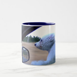 Taza Bicolor 65MPH Bichon Fise