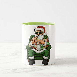 Taza Bicolor 67 Seis Siete Bruh Divertida Navidad   6 7 Meme Ro