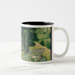 Taza Bicolor 74,73 Rama y Lakshmana que vagan en busca del Si