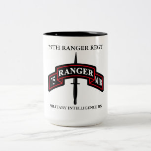 TAZA BICOLOR 75.ª INTELIGENCIA MILITAR REGIMENTAL MÁS AMPLIA