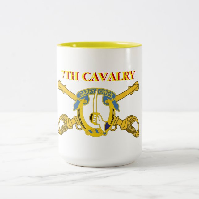 Taza Bicolor 7mo La CABALLERÍA ASALTA (Centro)