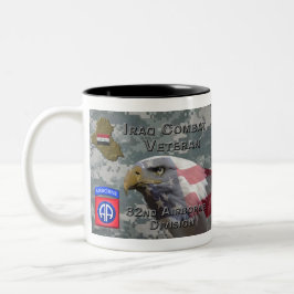 Taza Bicolor 82.º Veterano de Combate Iraquí
