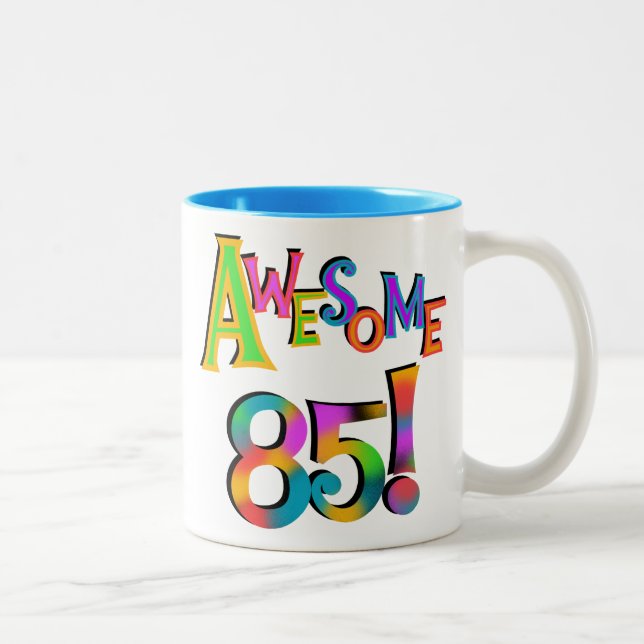 Taza Bicolor 85 camisetas y regalos impresionantes del (Derecha)