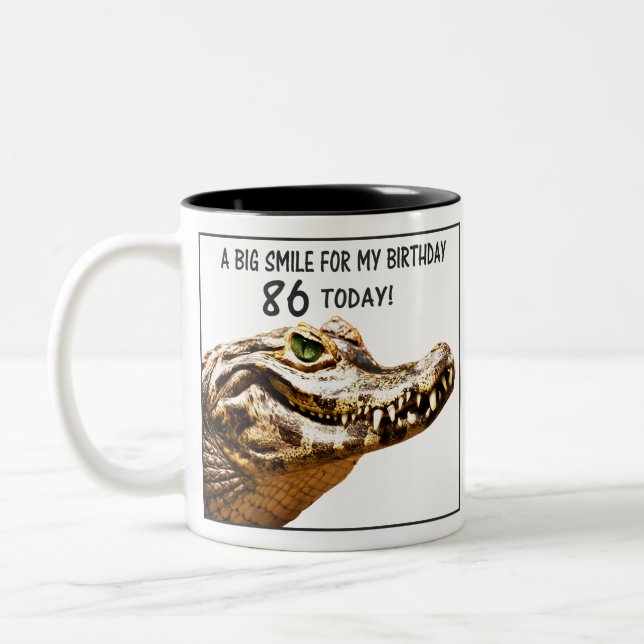 Taza Bicolor 86.ª sonrisa de lagarto (Izquierda)