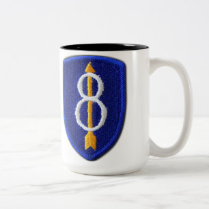 Taza Bicolor 8vo La identificación de la infantería de los In