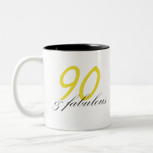 Taza Bicolor 90 y fabuloso