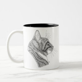 Taza Bicolor 9.º gata