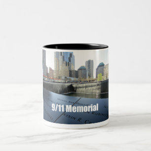 Taza Bicolor 9/11 Monumento conmemorativo