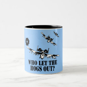 Taza Bicolor A-10 Warthog